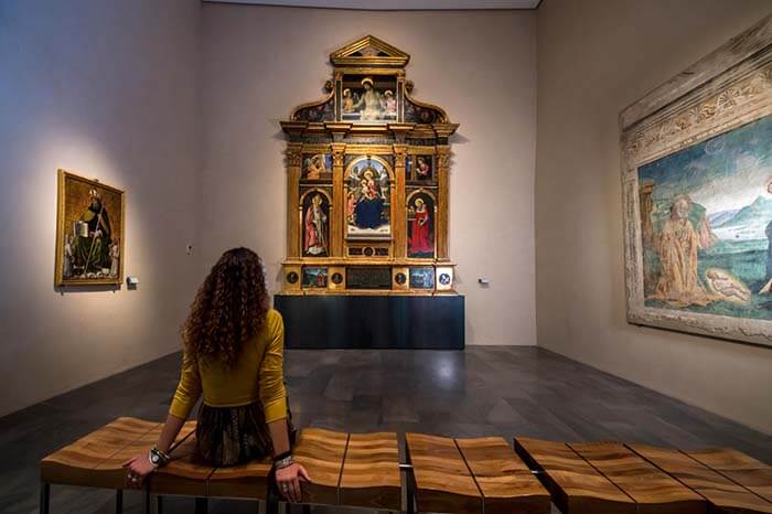 Galleria nazionale dell'Umbria e le più significative opere dell'arte dell'Italia centrale 
