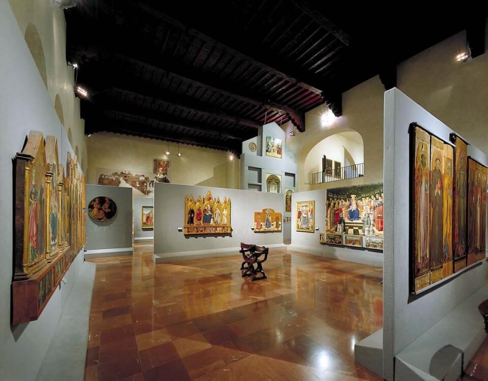 Galleria nazionale dell'Umbria e le più significative opere dell'arte dell'Italia centrale