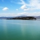 Lago Trasimeno: l'isola Maggiore, l'isola minore e la Polvese