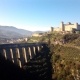 Spoleto, la città in provincia di Perugia, difesa della cento torri