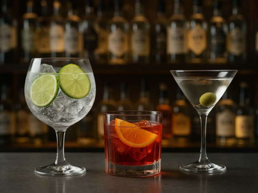 Cocktail eleganti al gin